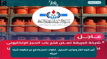 ثمن قنينة الغاز ومواعيد التسليم.. خطوات الحجز والدفع عبر منظومة شركة البريقة